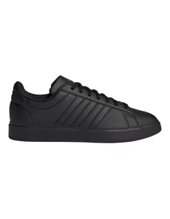 Deals 😀 Adidas Grand Court Cloudfoam 👟 Shoe In Black 🎉
