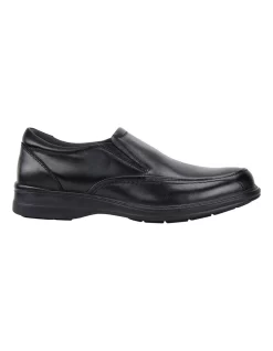 Buy 👍 Hush Puppies Transit Black Slip On 👟 Shoe 🌟