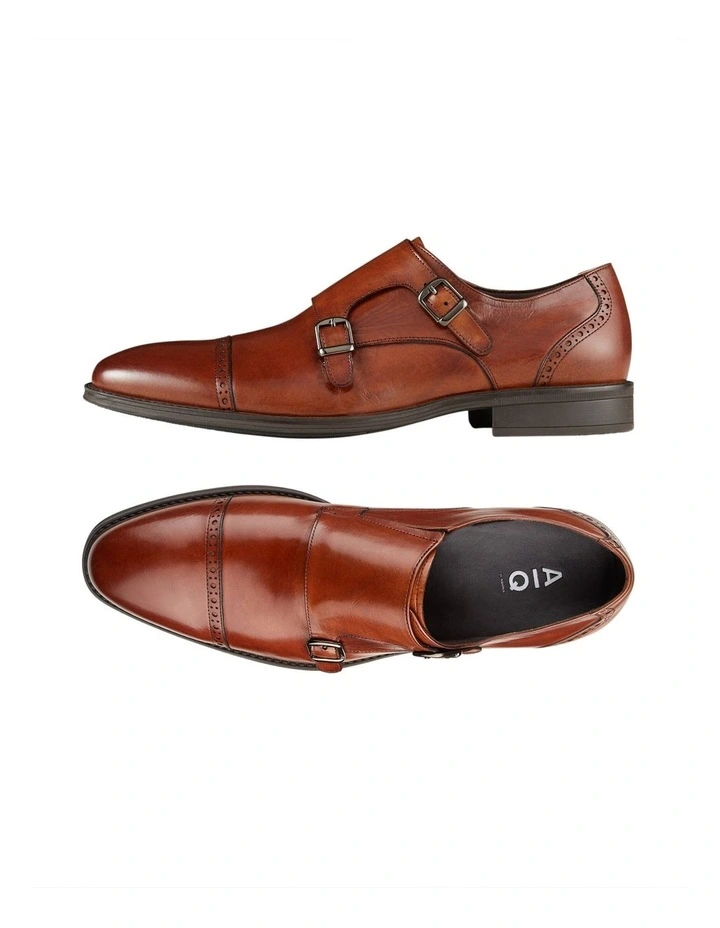 Best deal π AQ By Aquila Dwayne Leather Monk Strap π Shoes β¨ - Image 3