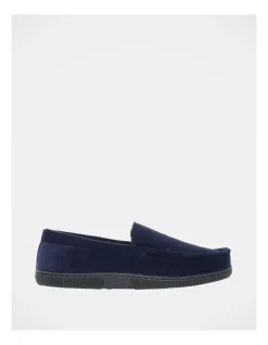 Cheap 🔔 Reserve Moccasin Navy Slip-On Slipper 🎁