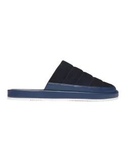 Best deal 🥰 Aquila Tokyo Navy Suede/Synthetic Slippers ❤️