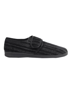 Cheap ✔️ Grosby Thurston Black Slip-On Slipper ⭐