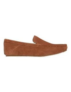 Cheapest 🔥 Aquila Antwerp Light Brown Suede Slippers 😍