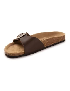Coupon 🥰 Aus Wooli Ugg Toorak Brown 🩴 Sandals 👏