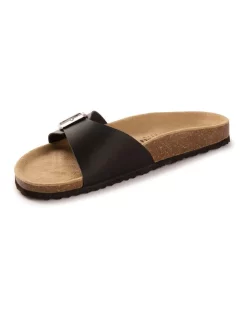 Discount ⭐ Aus Wooli Ugg Toorak Black 🩴 Sandals ⌛