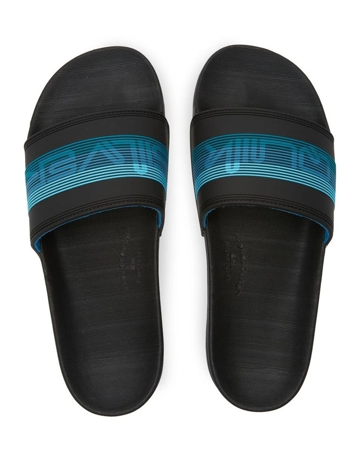 Outlet β€οΈ Quiksilver Rivi Wordmark Slide π©΄ Sandal In Multi π― - Image 3