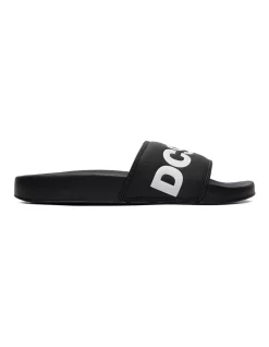 Best Sale 🔥 DC Black Slides 👏