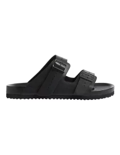 Cheapest 🎉 French Connection Zane Leather Slide 😉