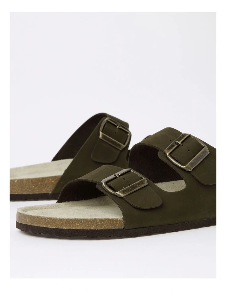 Budget π Blaq Bailey Slide Slides In Olive π€© - Image 5