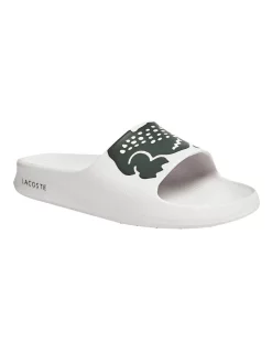 Best Pirce 🎉 Lacoste Croco 2.0 White Slide 🌟