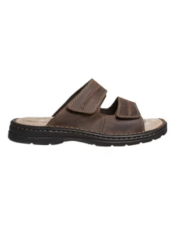 Buy ✔️ Hush Puppies Slider Brown 🩴 Sandal 😉