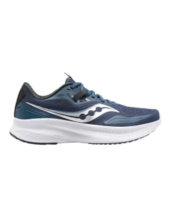 Deals 🤩 Saucony Guide 15 Mens Running 👞 Shoes In Blue 🌟