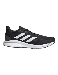 Deals 😉 Adidas Supernova Mens Running 👞 Shoes In Black/White 🔔