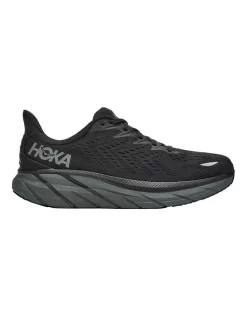 Hot Sale 💯 Hoka One One Clifton Running 👟 Shoe In Black 🔥