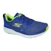 Best Pirce 👍 Skechers GOrun Pure 2 Blue/Yellow Axis Running 👟 Shoe 💯