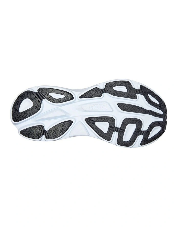 Best Pirce π₯ Hoka One One Bondi 8 Wide Mens Running π Shoes In Black/White π - Image 4