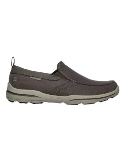 Outlet ⭐ Skechers Harper Walton Slip On Casual 👟 Shoe In Khaki 🧨