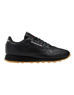 Promo 🌟 Reebok Classic Black Leather 👟 Shoes 🤩