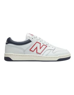 Best Pirce ❤️ New Balance 480 Mens 👟 Sneaker In White 👏