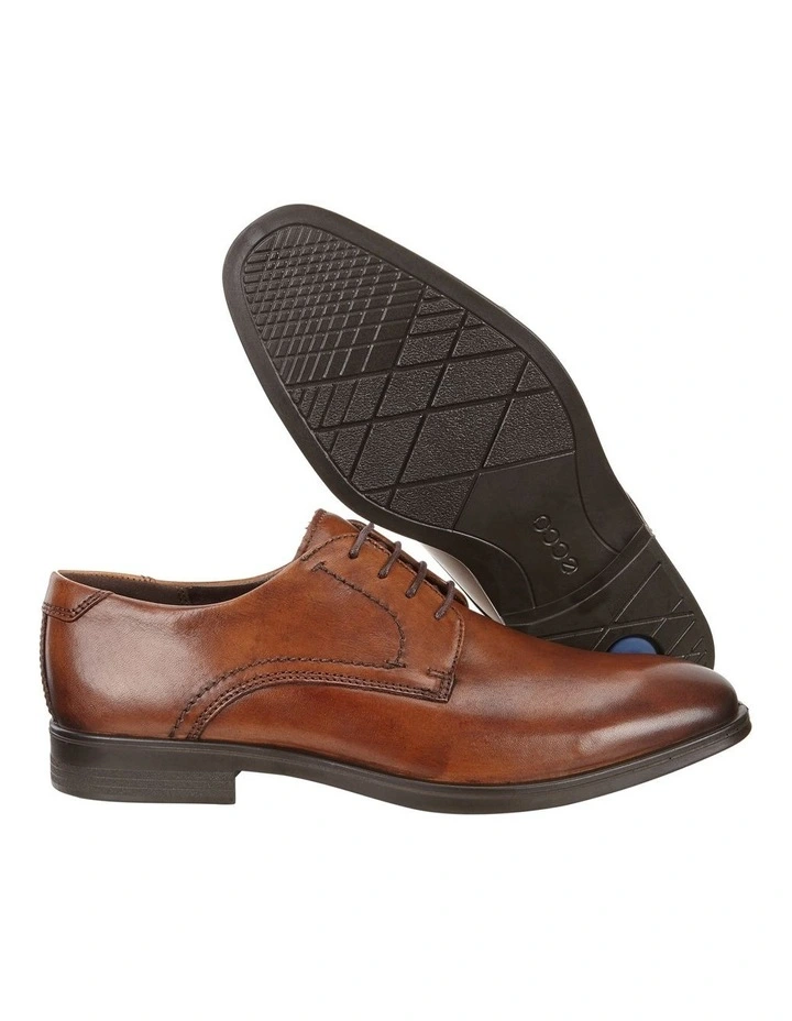 Deals π ECCO Melbourne Lace-Up Derby π Shoes In Tan 𧨠- Image 4