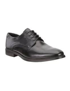 Best Sale 😍 ECCO Melbourne Lace-Up Derby 👟 Shoes In Black 🌟